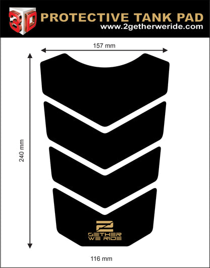 BMW  R 1150 GS Tank Pad | BMW Motor Cycle Tank Protector