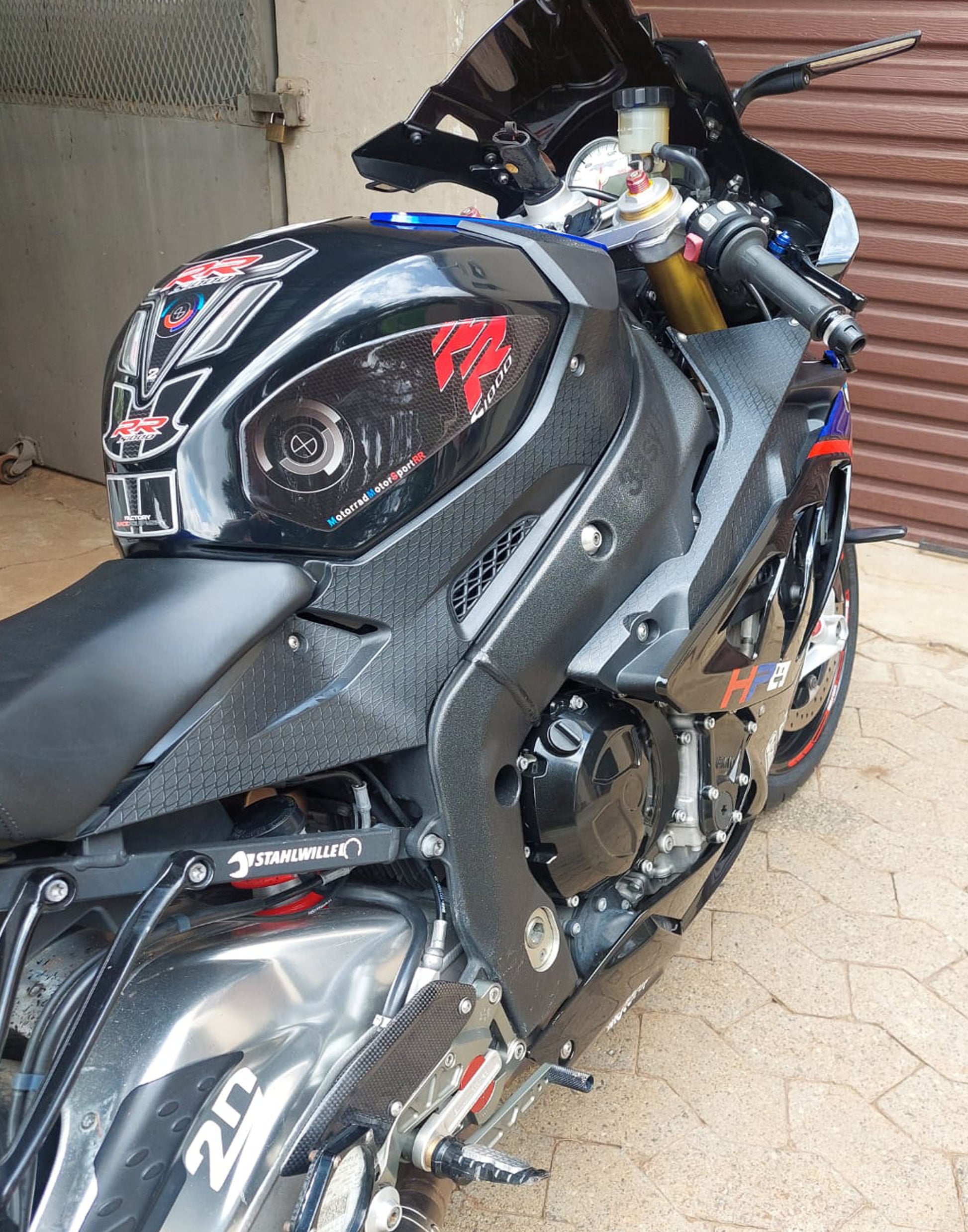 BMW S 1000 RR Tank Pad | BMW Motor Bike Tank Protector