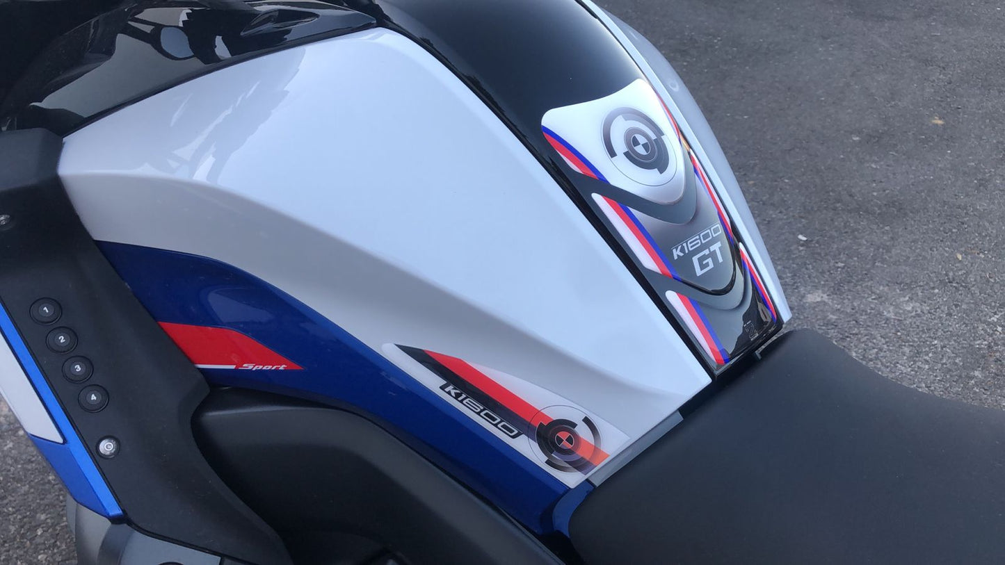 BMW K 1600 GT Red Small Tank Pad Protector