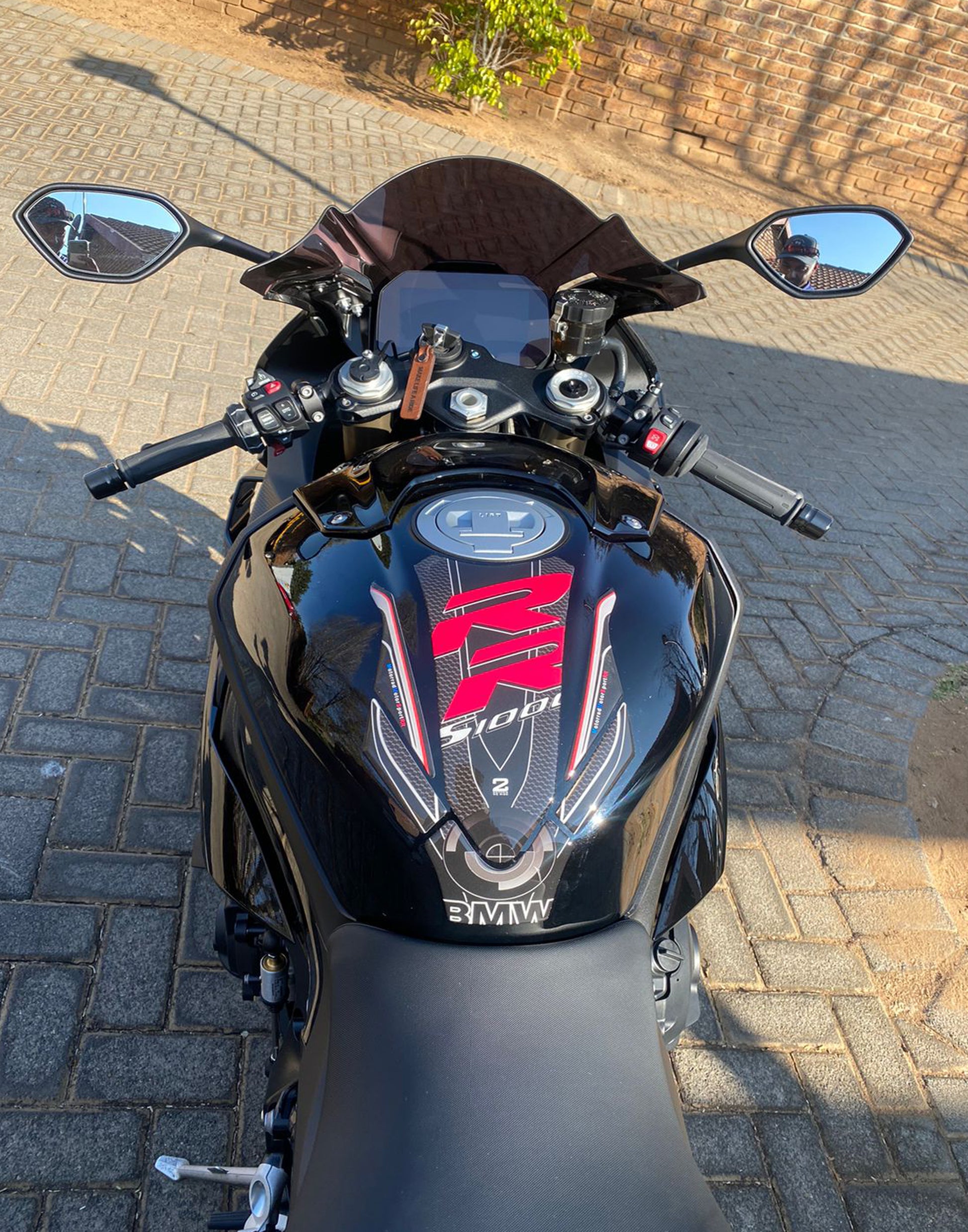 BMW S 1000 RR Tank Pad |  BMW Motor Bike Tank Protector