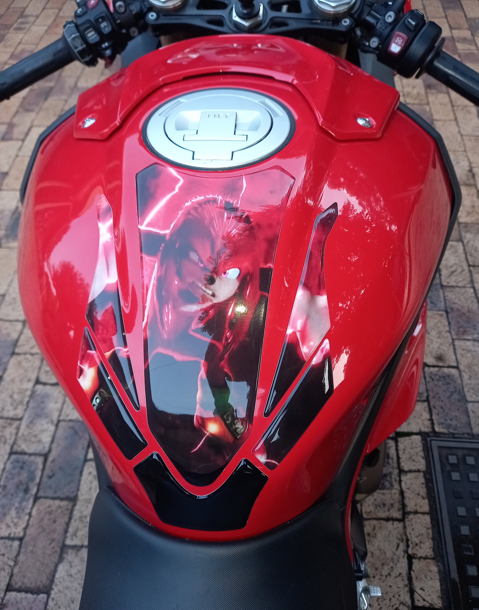BMW S 1000 RR Tank Pad |  BMW Motor Bike Tank Protector