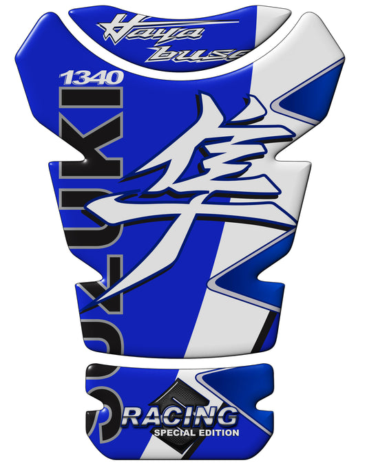 Suzuki Hayabusa Blue and White Special Edition Tank Pad Protector - 2025 - 2026