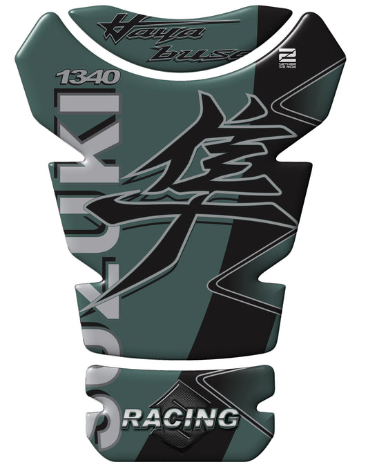 Suzuki Hayabusa Metallic &nbsp;Matt Green Tank Pad Protector - 2025 - 2026