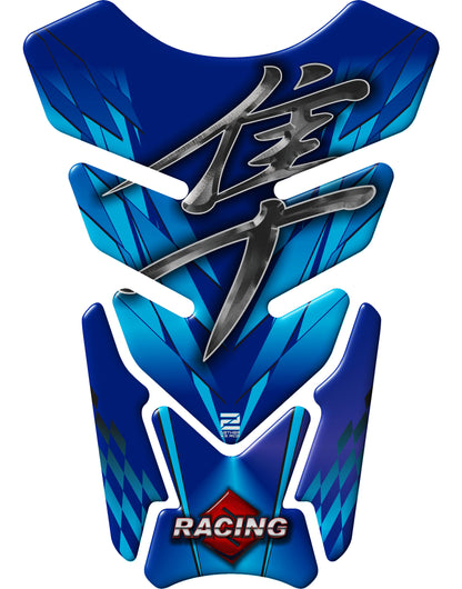 Suzuki Hayabusa Blue &nbsp;Motor Bike Tank Pad Protector. 1999 - 2021. A universal fit Hayabusa tank pad
