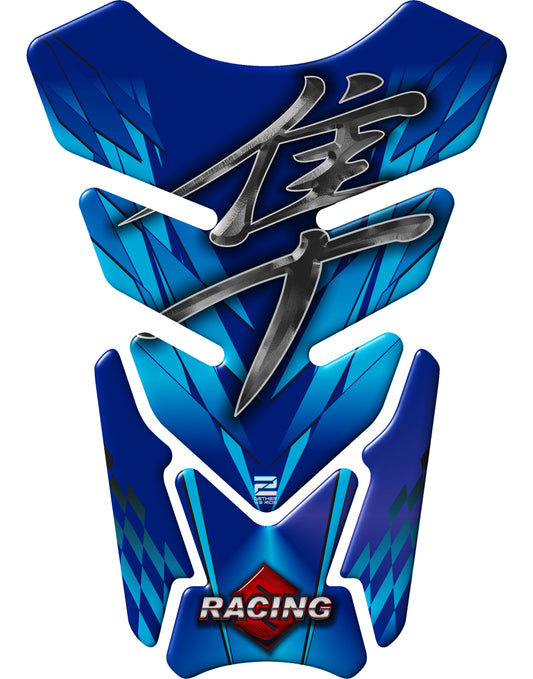Suzuki Hayabusa Blue &nbsp;Motor Bike Tank Pad Protector. 1999 - 2021. A universal fit Hayabusa tank pad
