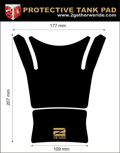 Aprilia Tuono Tank Pad | Aprilia Motor Cycle Tank Protector