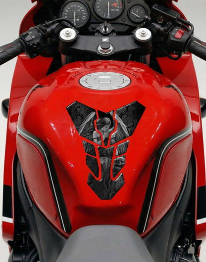 Blue Angelic Motor bike Tank Pad Protector