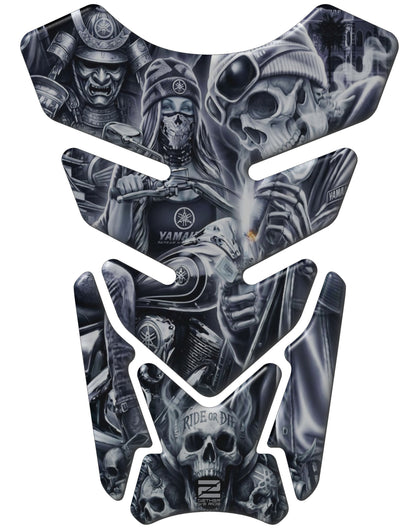 Yamaha Black Ride or Die Tank Pad Protector