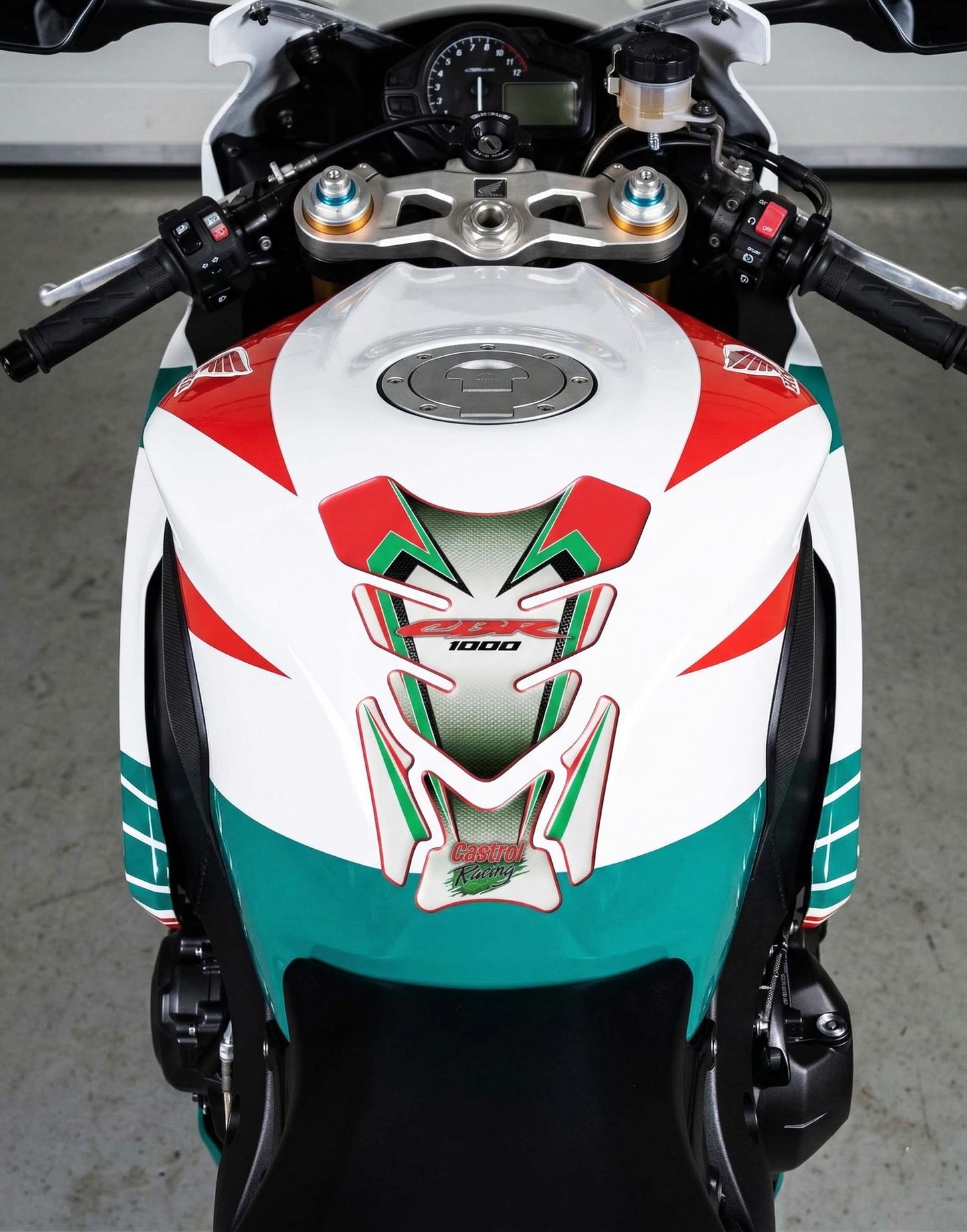 Honda Castrol Racing 1000 Tank Pad Protector.