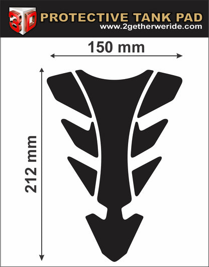 Honda VTR Tank Pad | Honda Motorcycle Tank Protector.