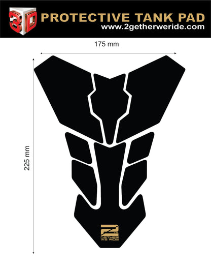Suzuki Hayabusa Tank Pad Protector | Rider Deal