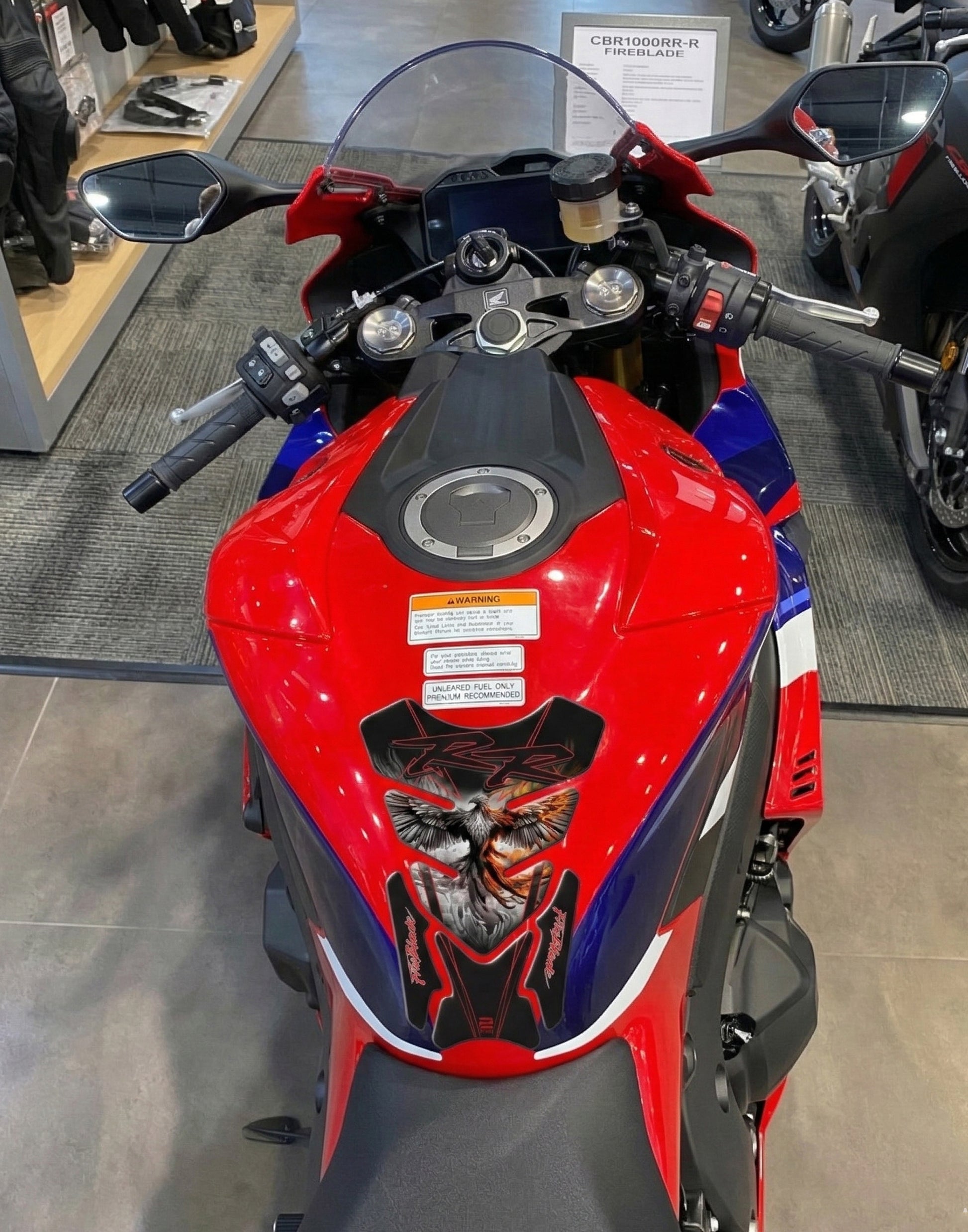 Motor Bike Tank Pad- Honda CBR Fireblade