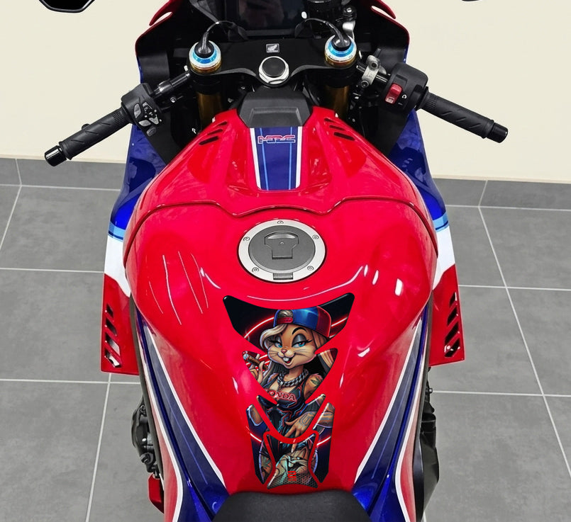 Honda Biker Bunny Tank Pad Protector