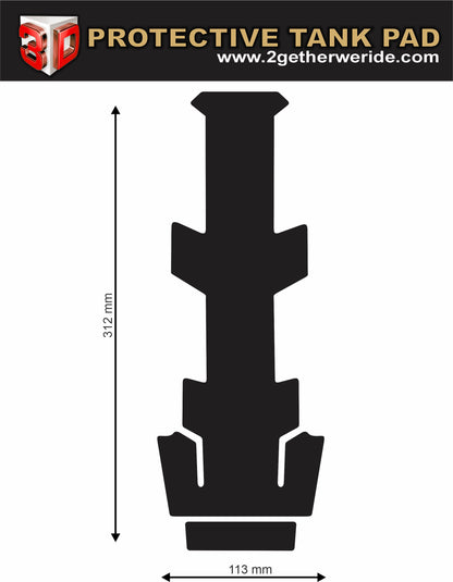 Honda NC 750 Tank Pad | Honda Motor Cycle Tank Protector