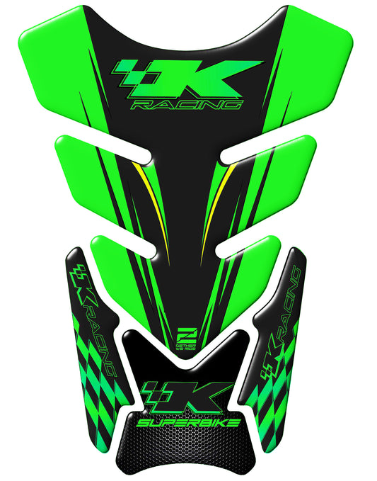 Kawasaki Tank Pad | Kawasaki Green  Motorcycle Tank Protector