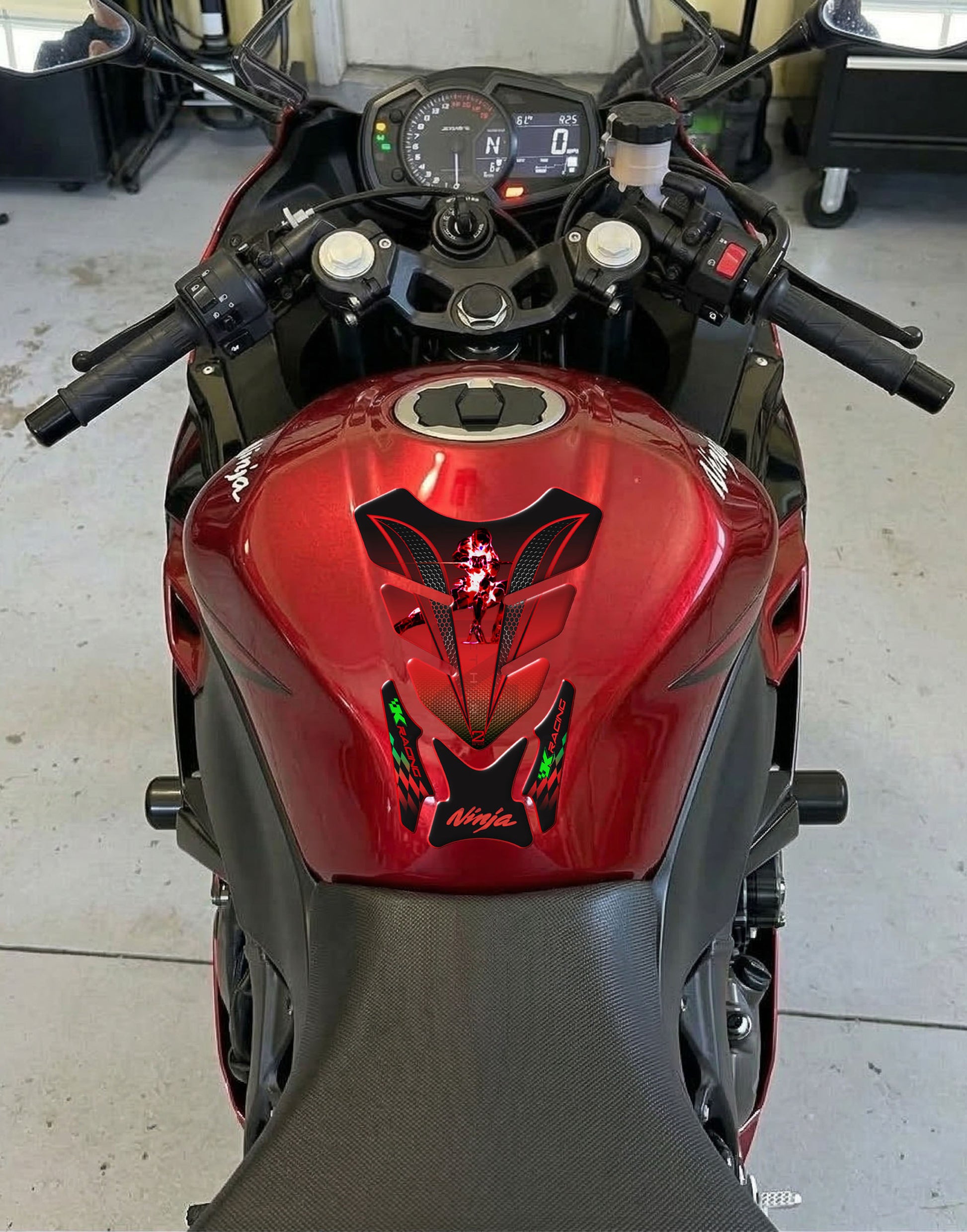 Kawasaki Ninja Tank Pad | Kawasaki Motorcycle Tank Protector