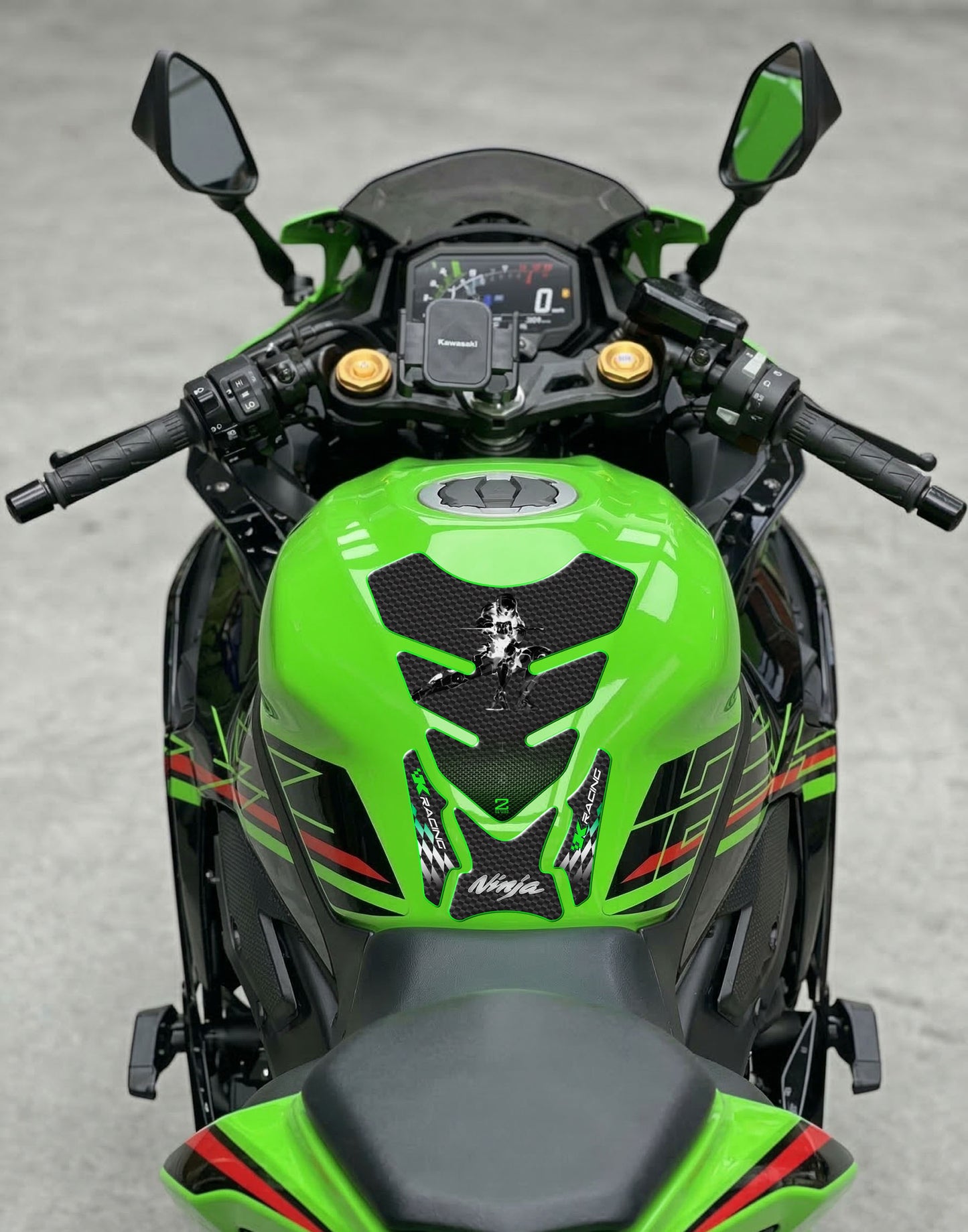 Kawasaki Ninja Tank Pad | Kawasaki Motorcycle Tank Protector