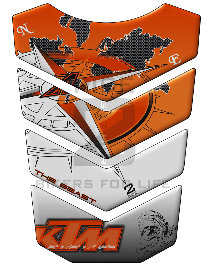 KTM Tank Pad | KTM Motor Bike Tank Protector – custommachines