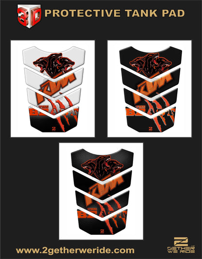 KTM Tank Pad | KTM Motor Bike Tank Protector