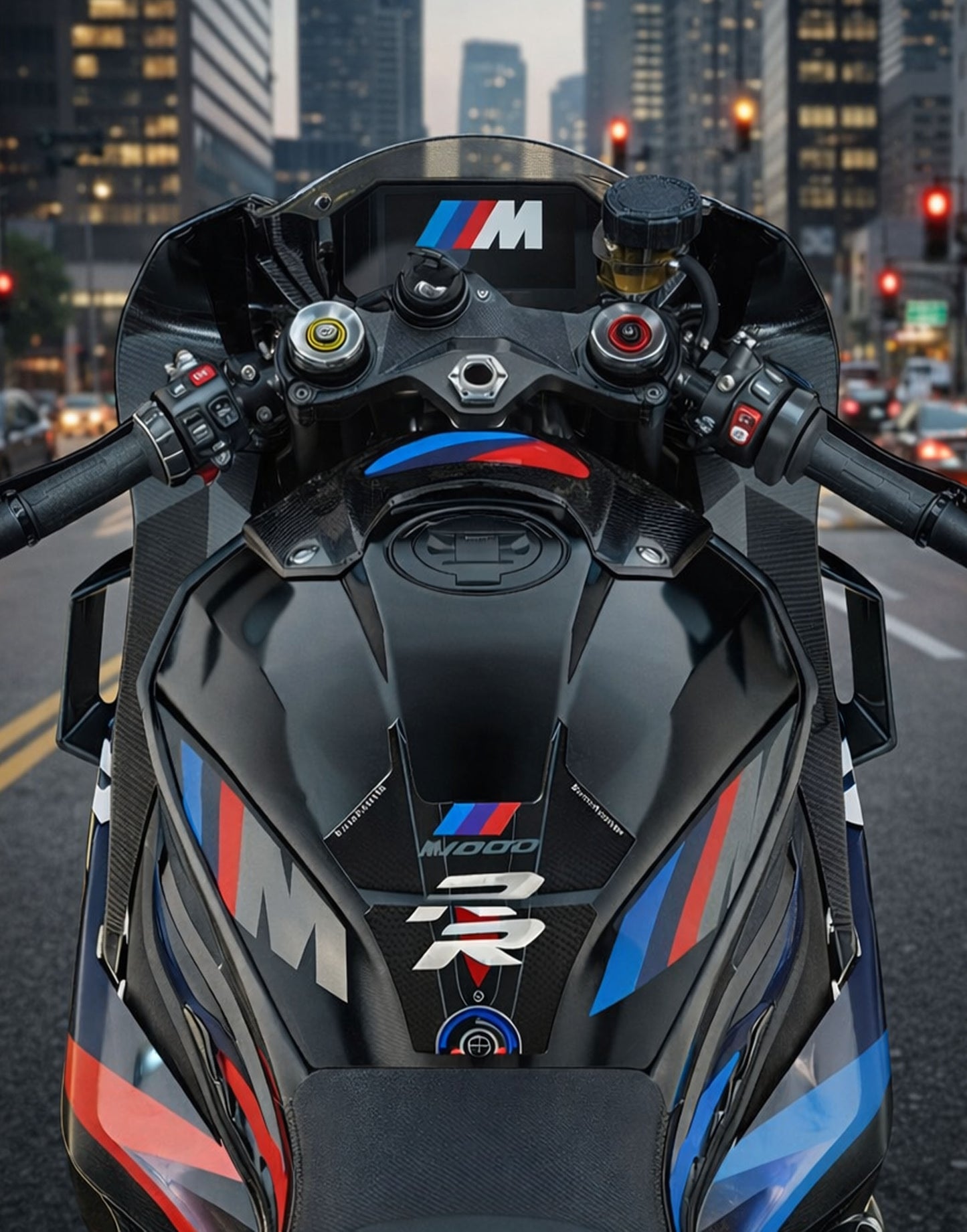 BMW M 1000 RR Tank Pad | BMW Motor Cycle Tank Protector