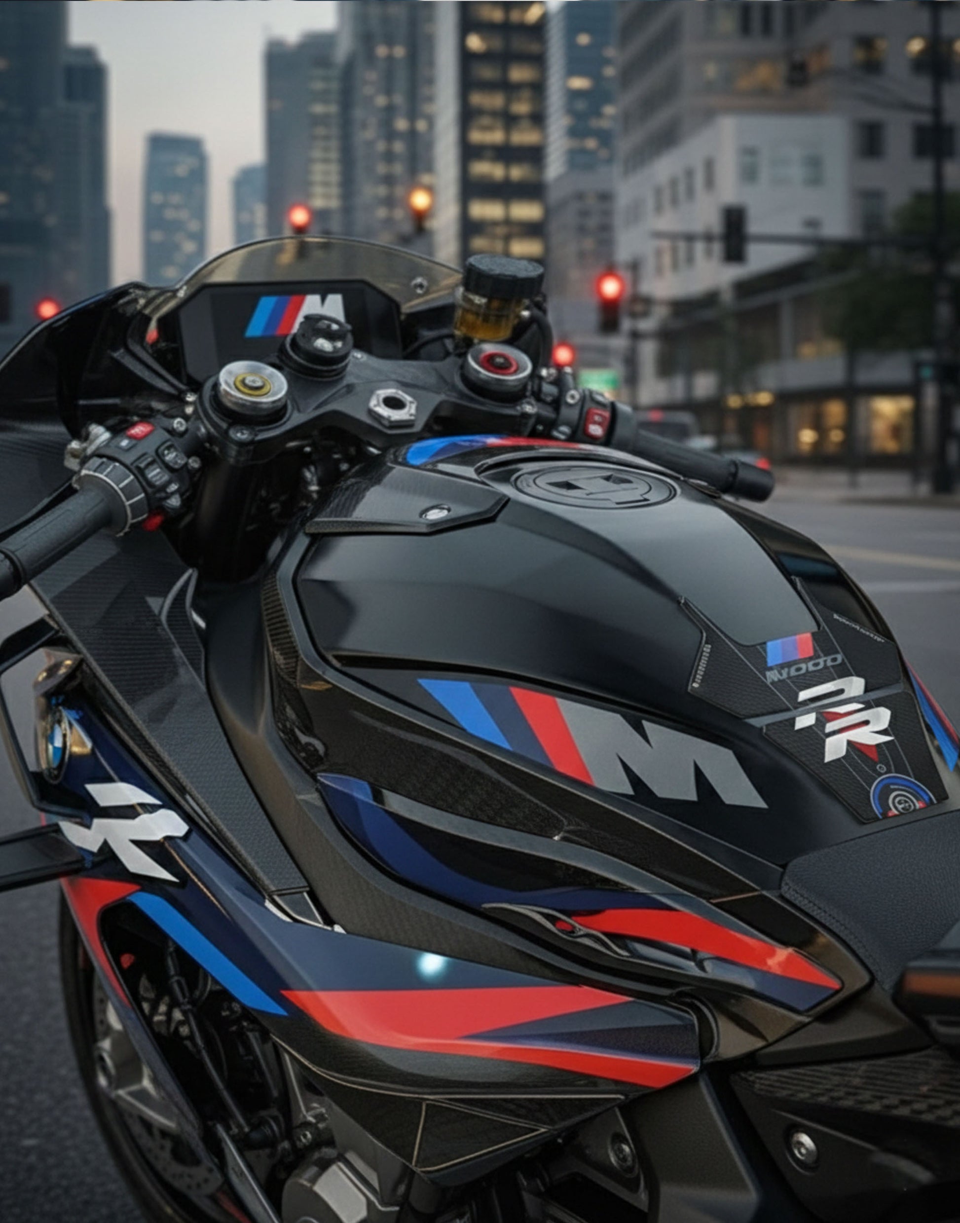 BMW M 1000 RR Tank Pad | BMW Motor Cycle Tank Protector