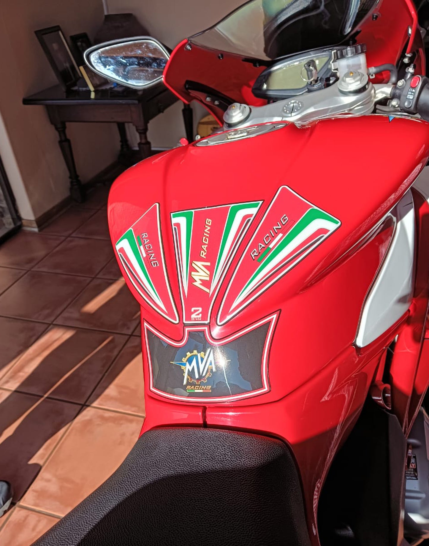 MV Agusta Tank Pad |  MV Agusta Motor Cycle Tank Protector