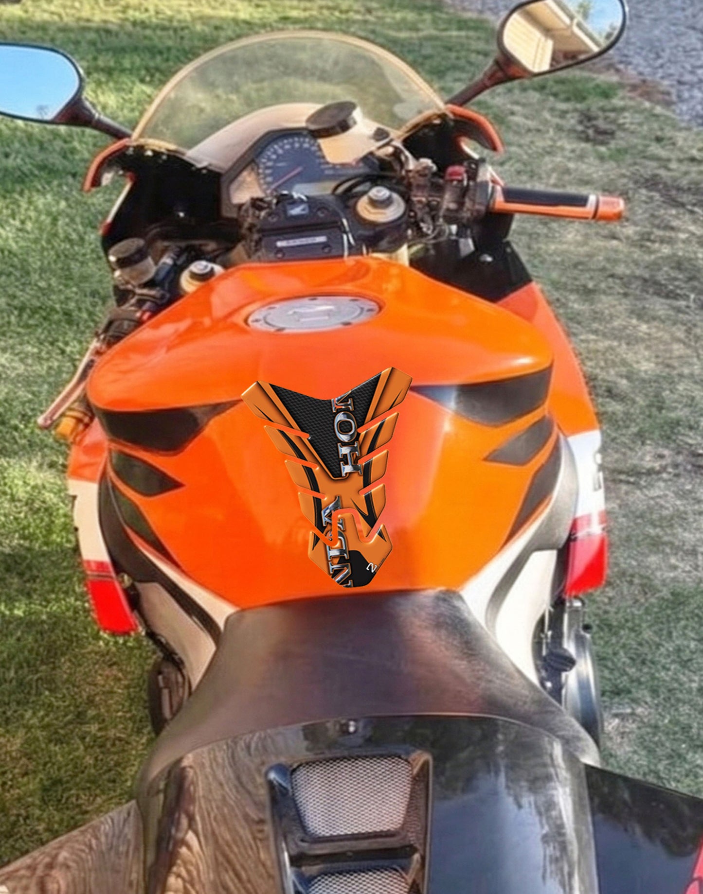 Honda CBR  RR Tank Pad | Honda Motor Cycle Tank Protector