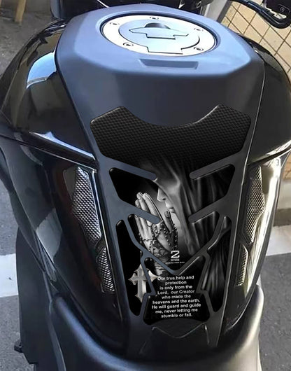 Religious Tank Pad Psalm 121 |  Motor Cycle Tank Protector