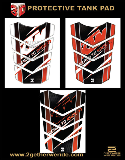 KTM Tank Pad | KTM Motorcycle Tank Protector