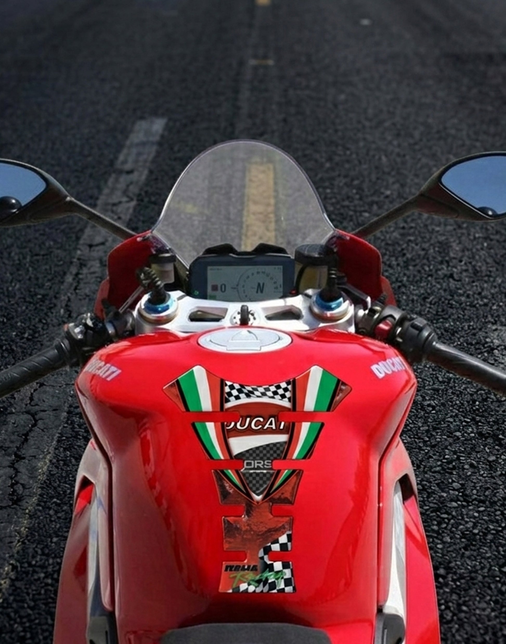 Ducati Panigale Tank Pad | Ducati Motor Bike Tank Protector