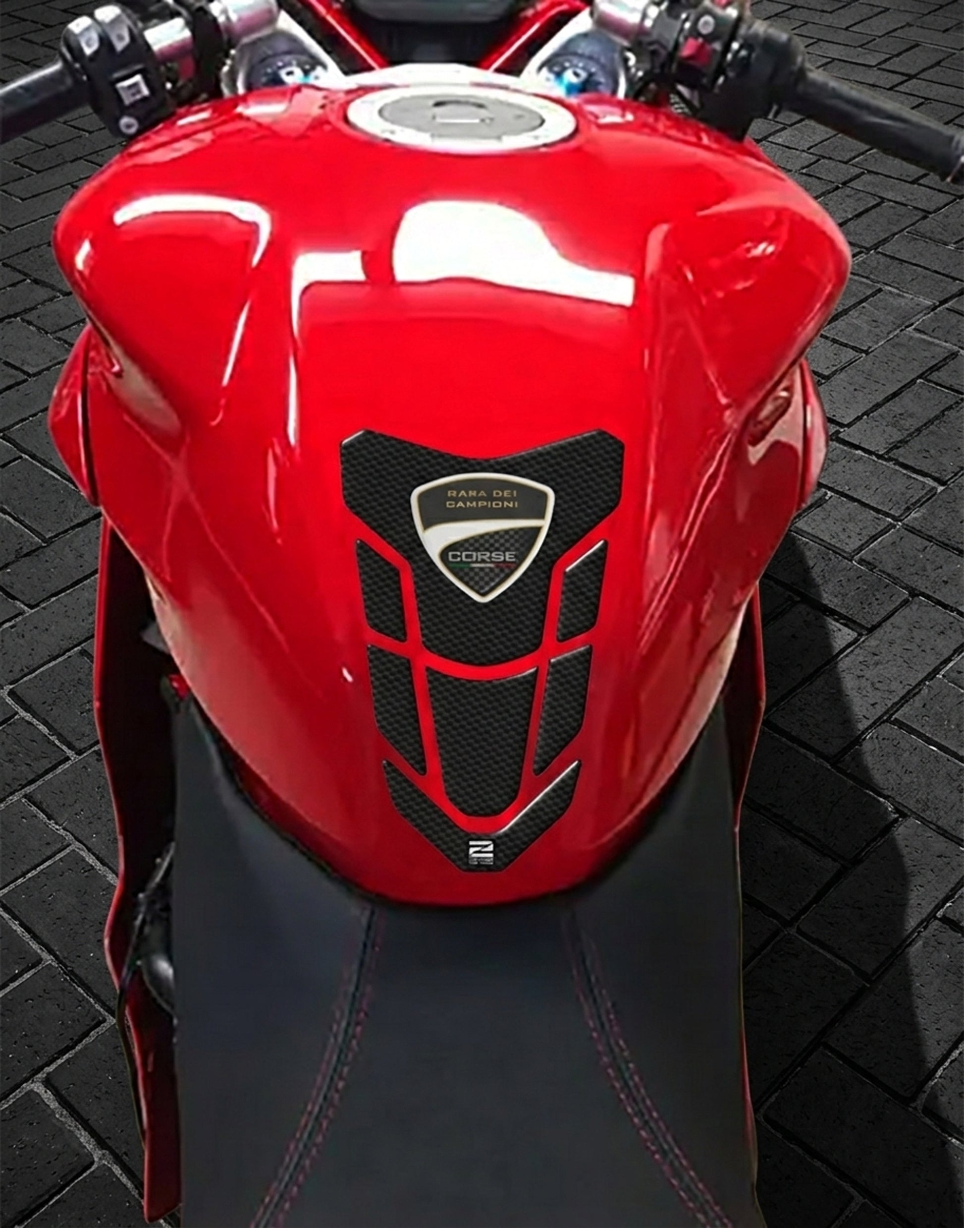 Ducati V4 Tank Pad | Ducati Motor Bike Tank Protector