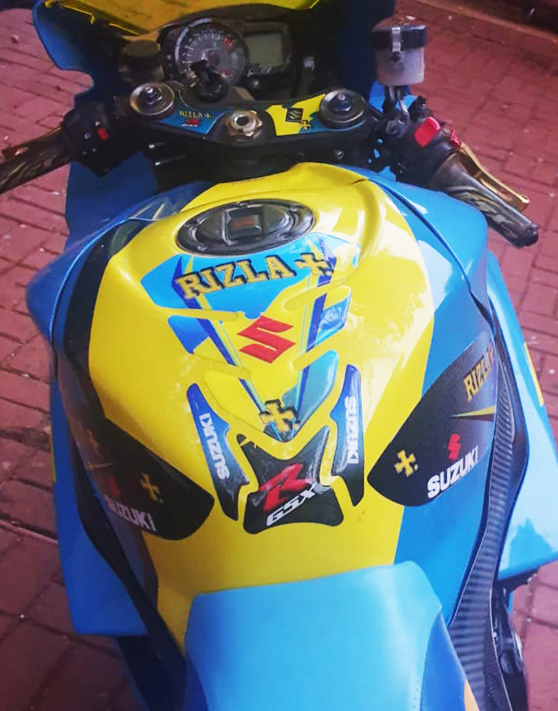 Suzuki Rizla Tank Pad Protector
