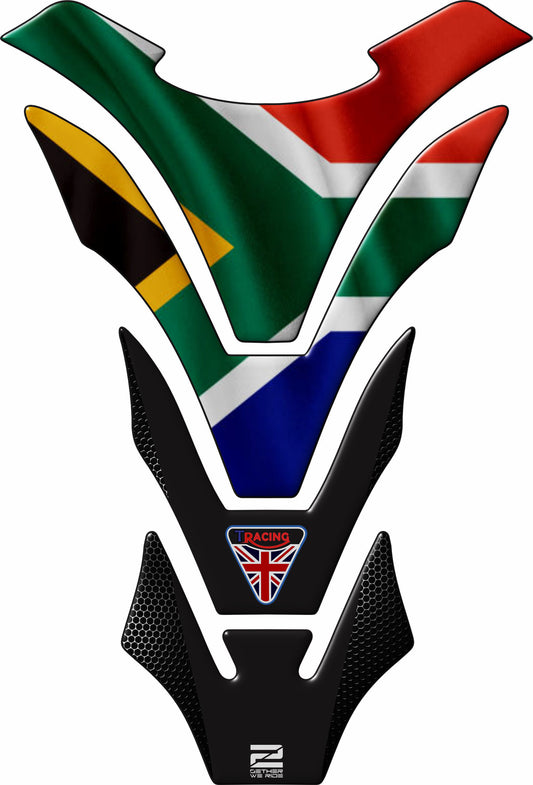 Triumph South African Flag Tank Pad Protector