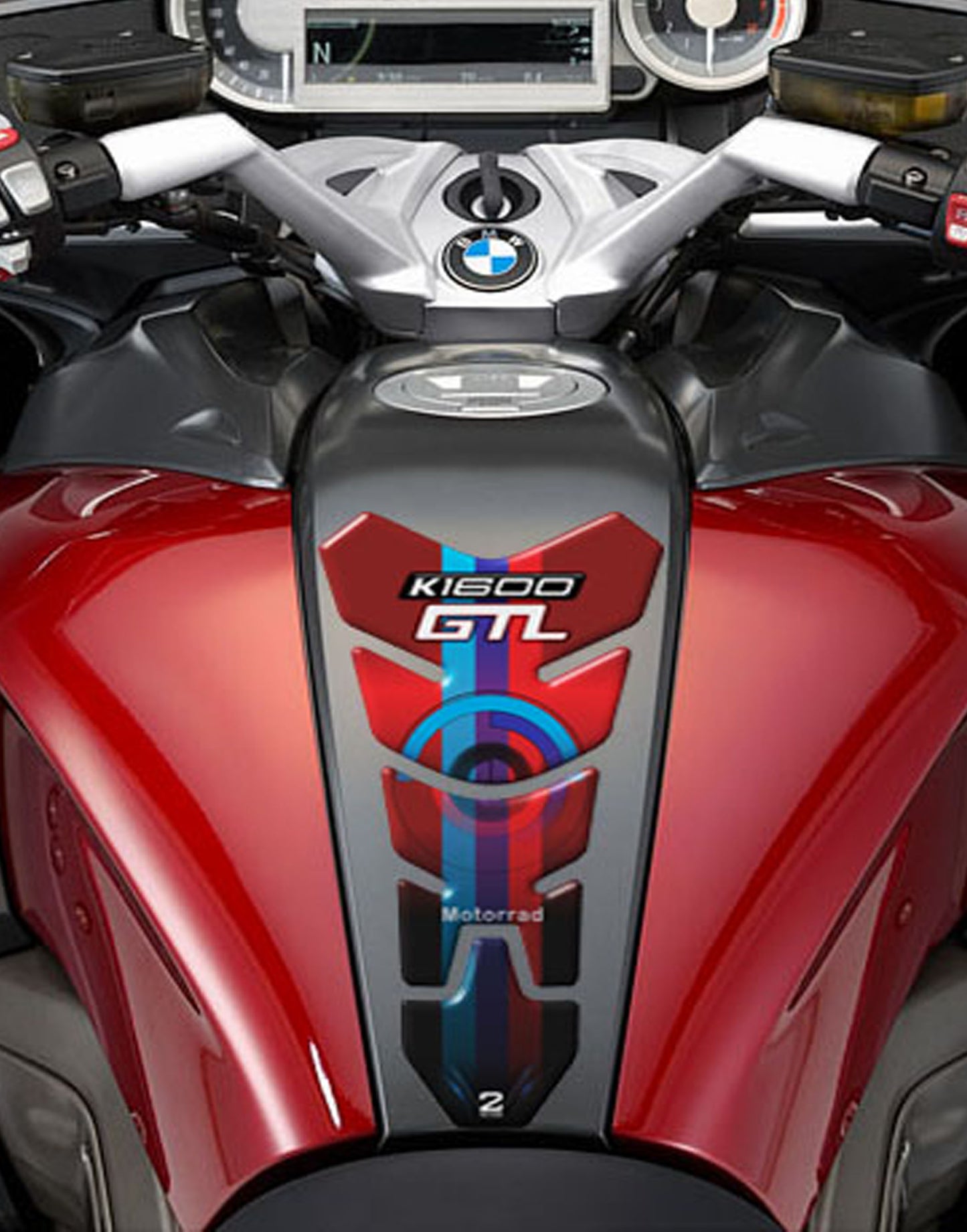 BMW K 1600 GTL Tank Pad  | BMW Motor Cycle Tank Protector