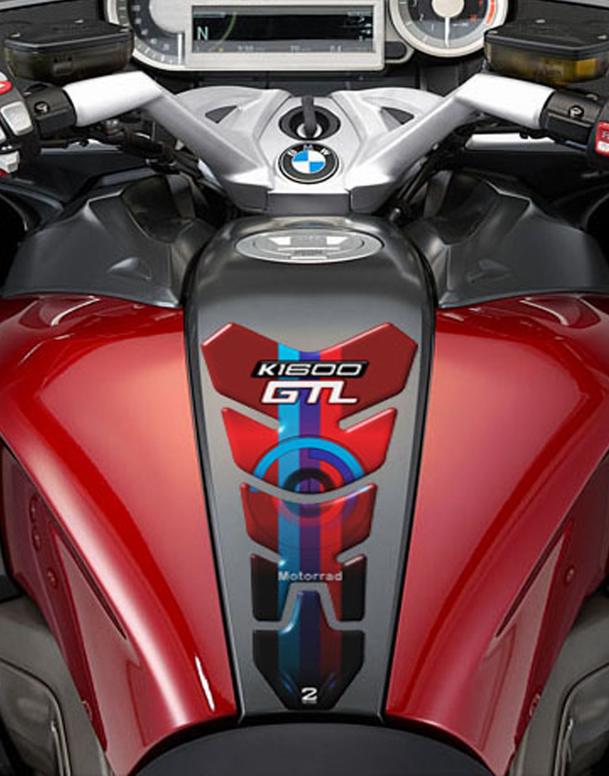 BMW K 1600 GTL Tank Pad  | BMW Motor Cycle Tank Protector