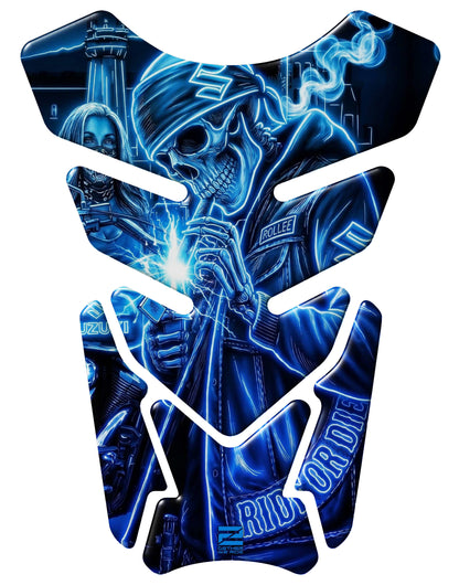 Suzuki Blue Ride or Die Tank Pad / Protector