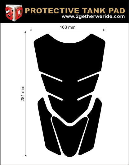 BMW  R 1250 GS Tank Pad Protector | Rider Deal