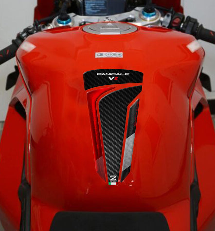 Ducati Panigale V2 Black and Red, standard Motor Bike Tank Pad Protector 2019 -2023