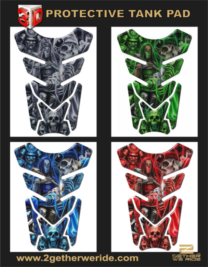 Yamaha Red Ride or Die Tank Pad Protector