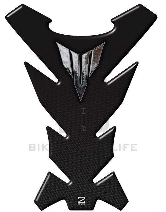 Yamaha MT Series. Carbon Fibre Black Motor Bike Tank Pad Protectors. MT 01. MT 03. MT 07. MT 09. MT 10
