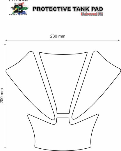 MV Agusta Tank Pad |  MV Agusta Motor Cycle Tank Protector