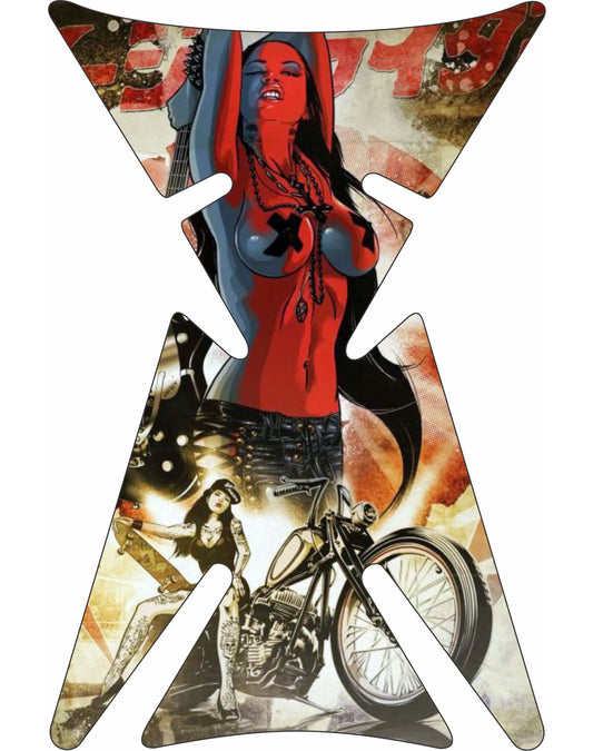 Street Tank Pad | Motorcycle Tank Protector