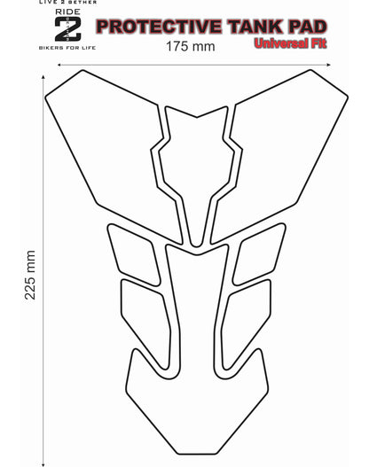 Street Tank Pad |  Motor Cycle Tank Protector