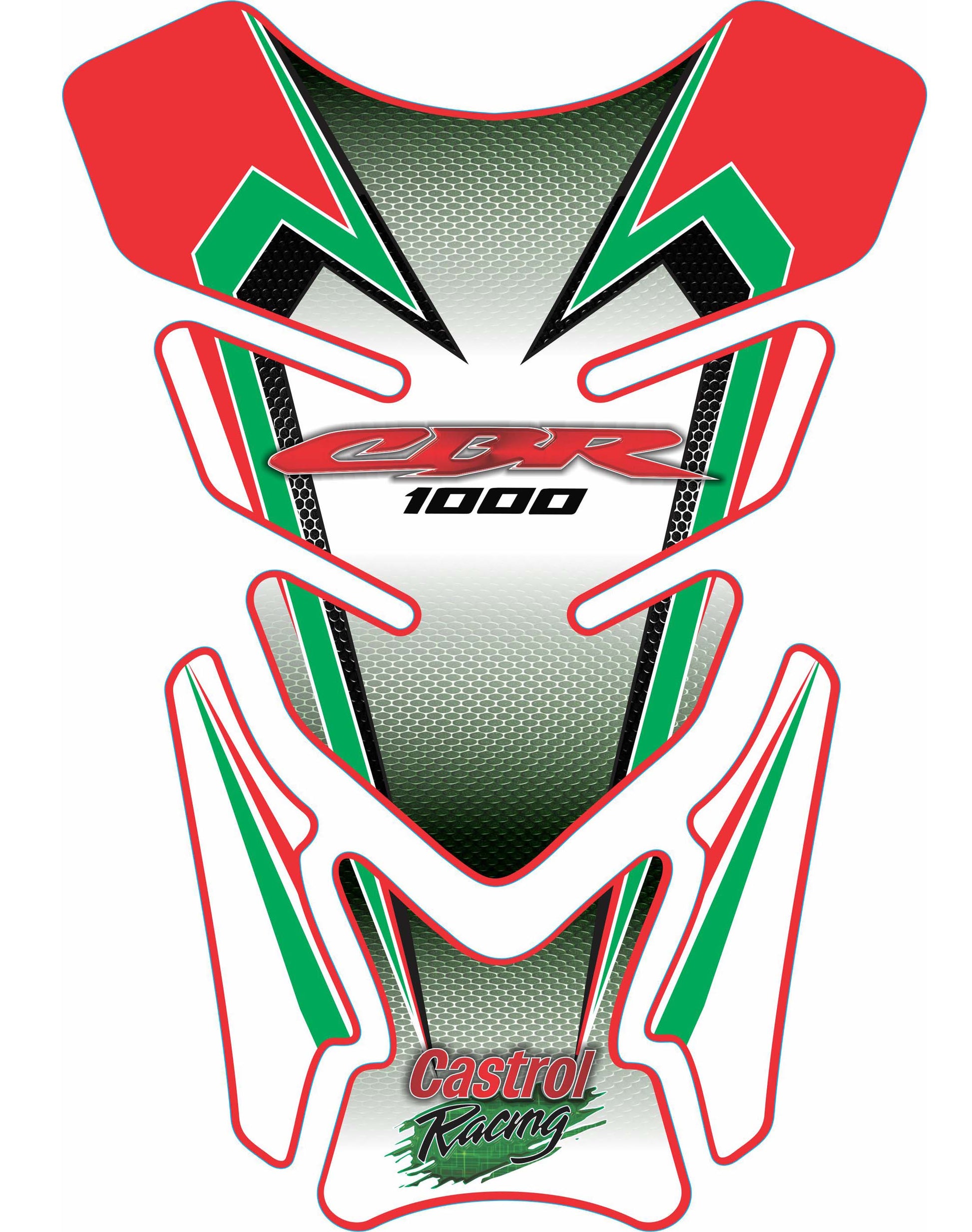 Honda Castrol Racing 1000 Tank Pad