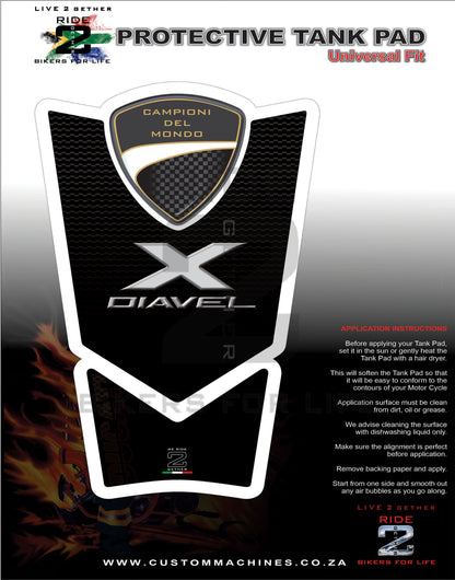 Ducati Diaval Tank Pad | Ducati Motor Bike Protector